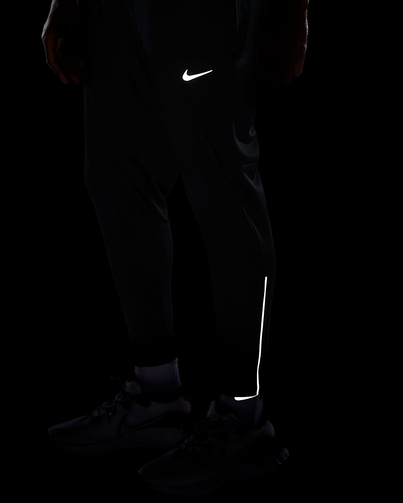 neon white nike logo